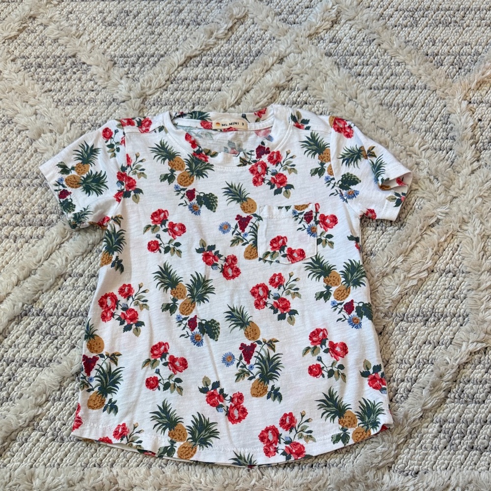 Marine Layer Mini Pineapple shirt